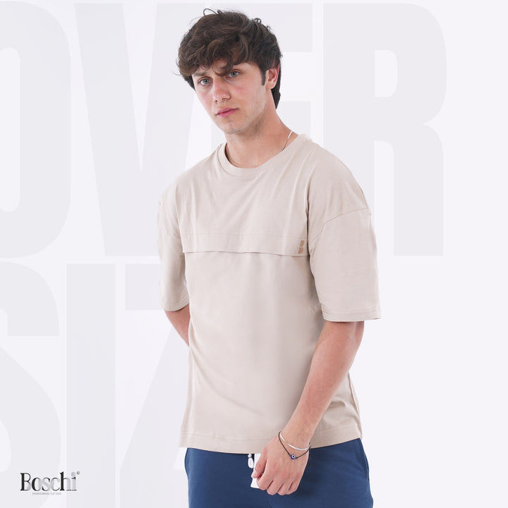 Biege Oversize Shirt (2)