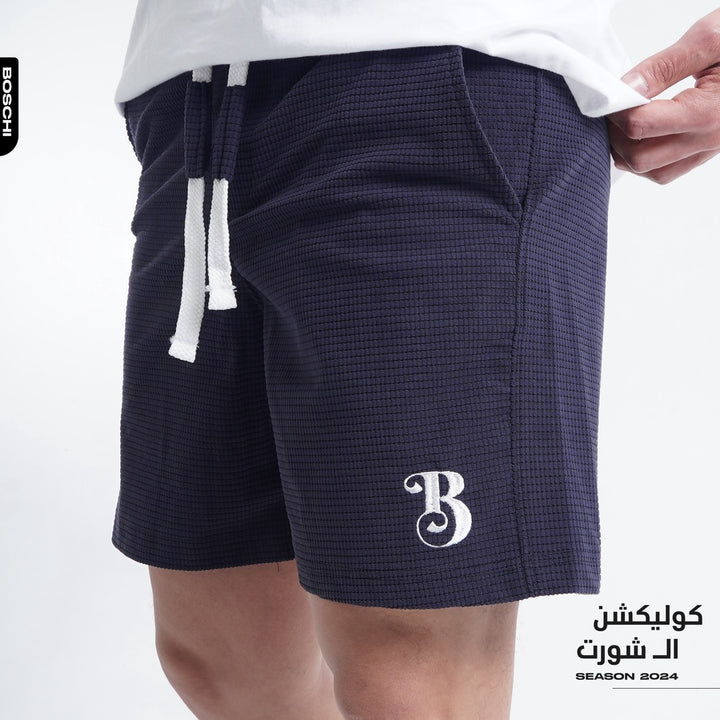 Short Dark Blue