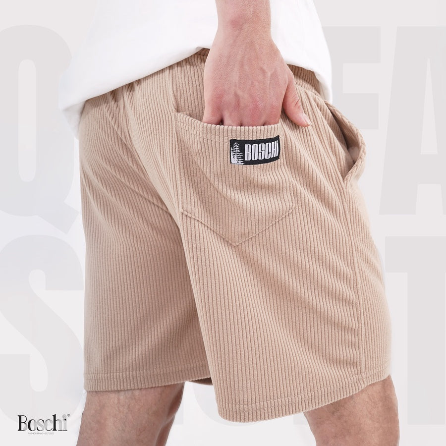 Short Corduroy Beige