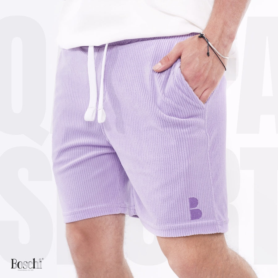 Short Corduroy Lavender