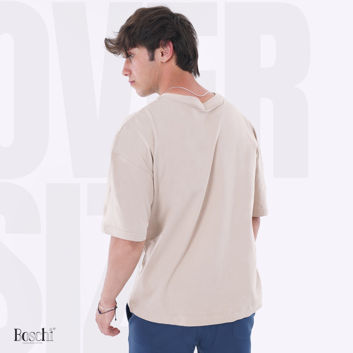 Biege Oversize Shirt (2)
