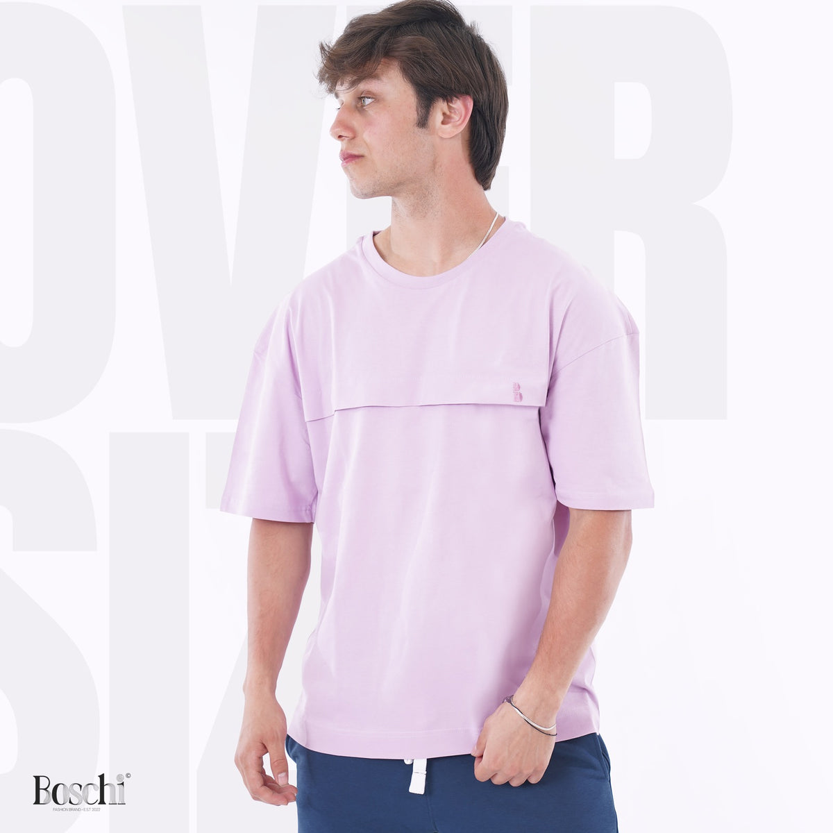 lavender Oversize Shirt (2)
